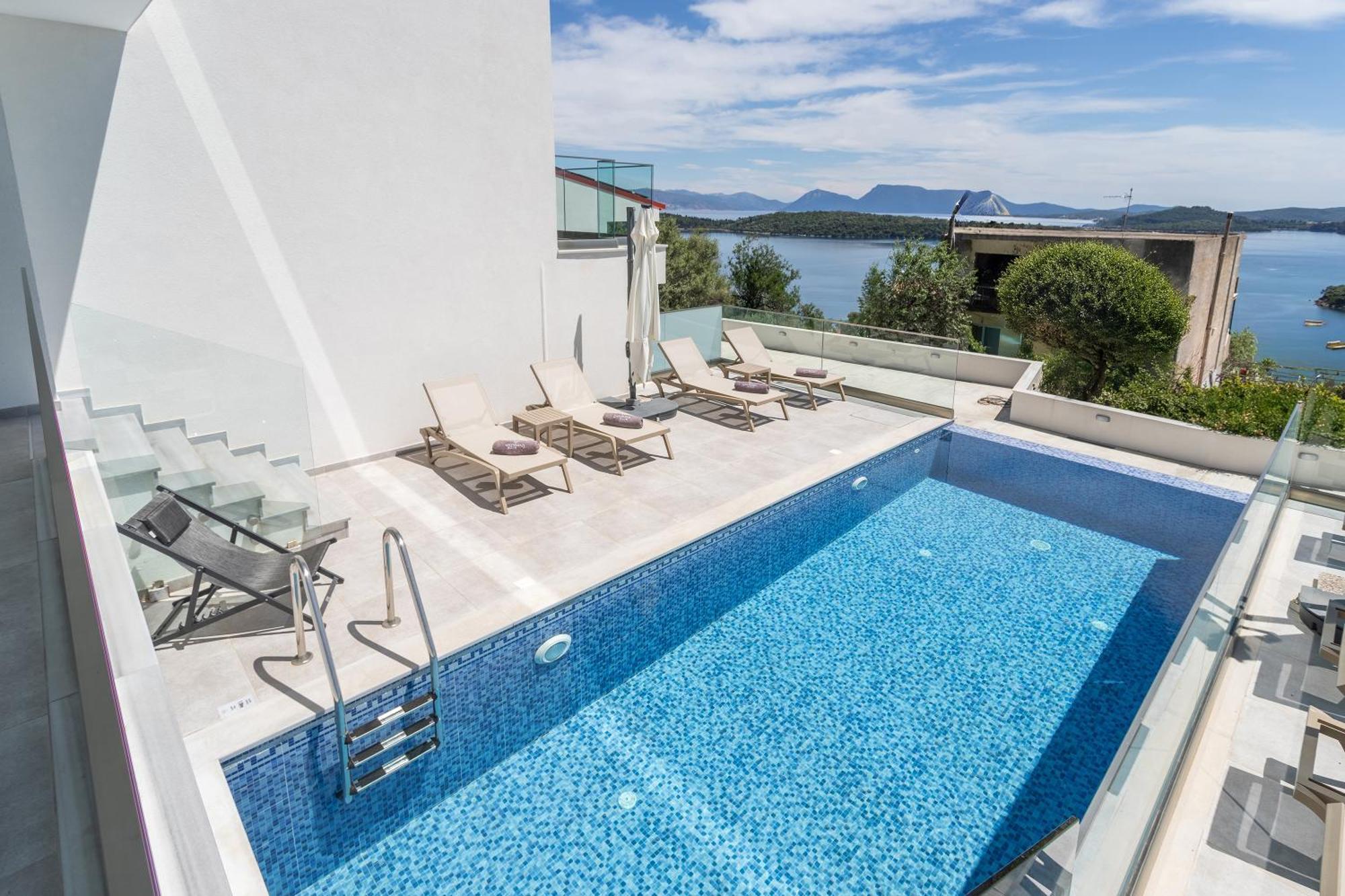 Diamond Blue Villas Lefkada Nydri  Bagian luar foto