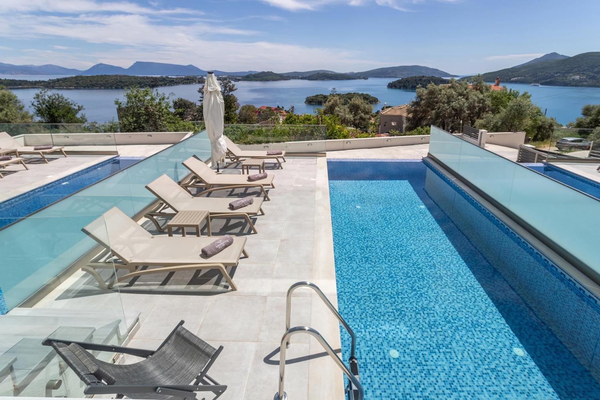 Diamond Blue Villas Lefkada Nydri  Bagian luar foto