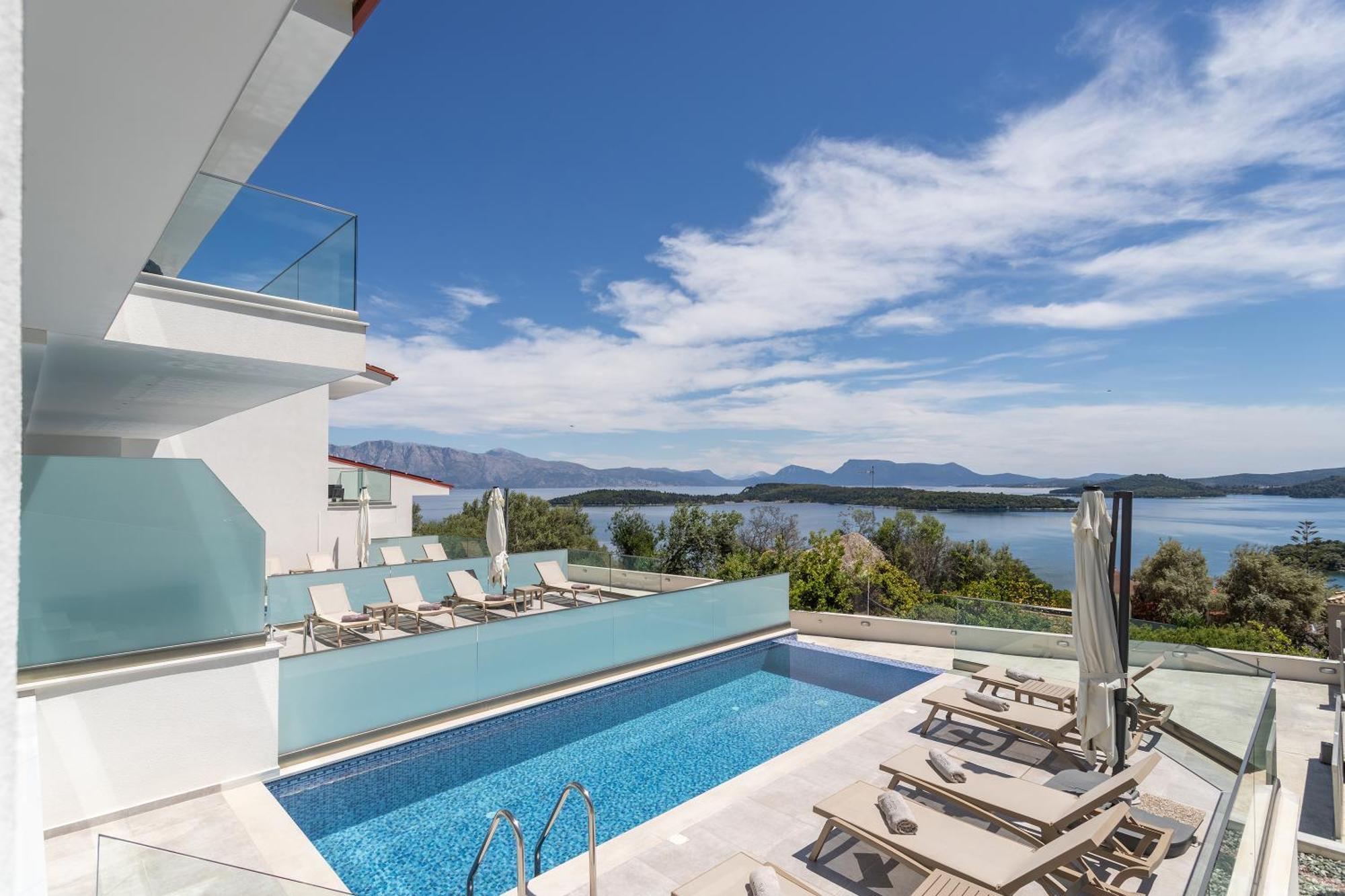 Diamond Blue Villas Lefkada Nydri  Bagian luar foto