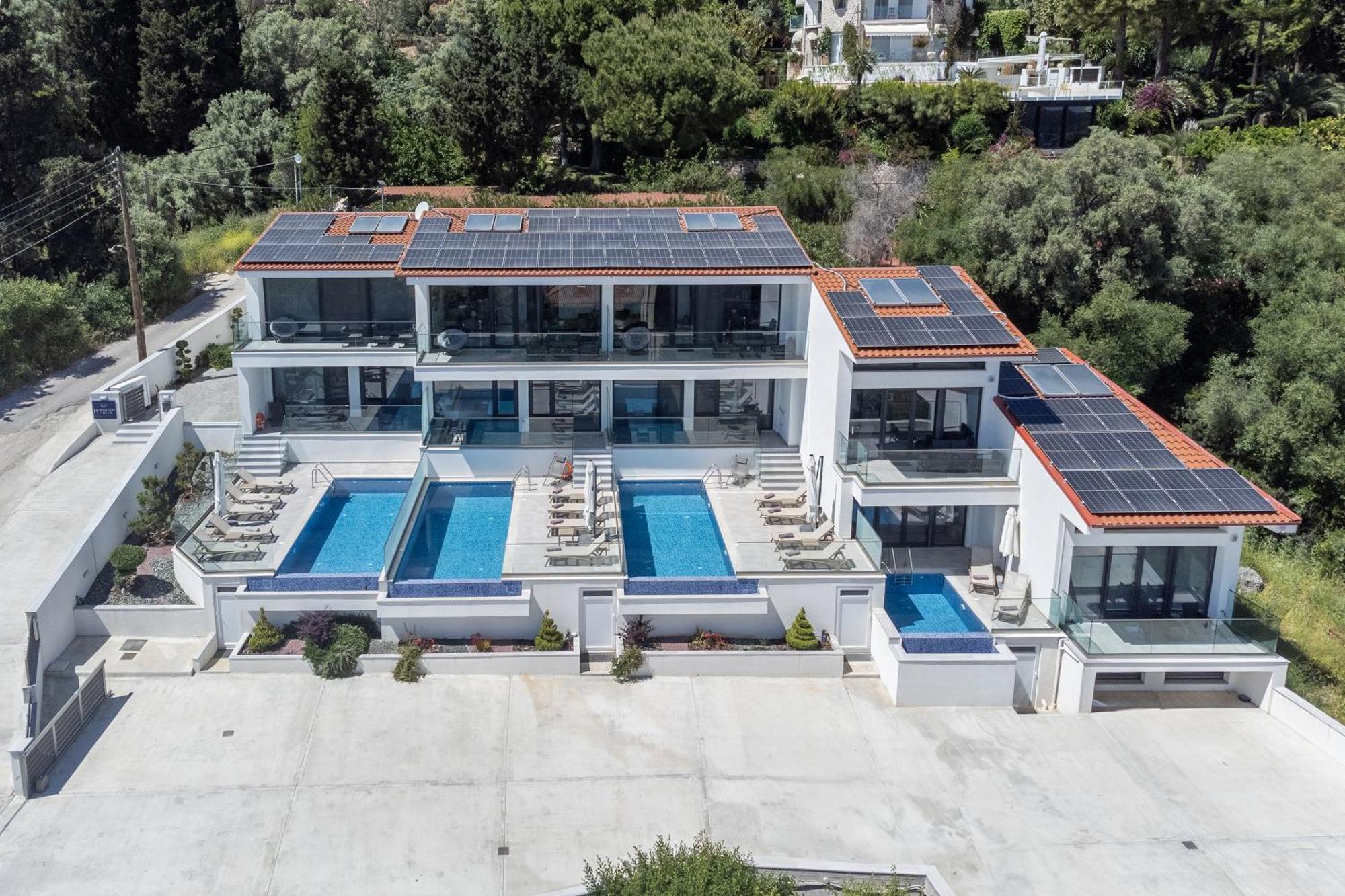 Diamond Blue Villas Lefkada Nydri  Bagian luar foto