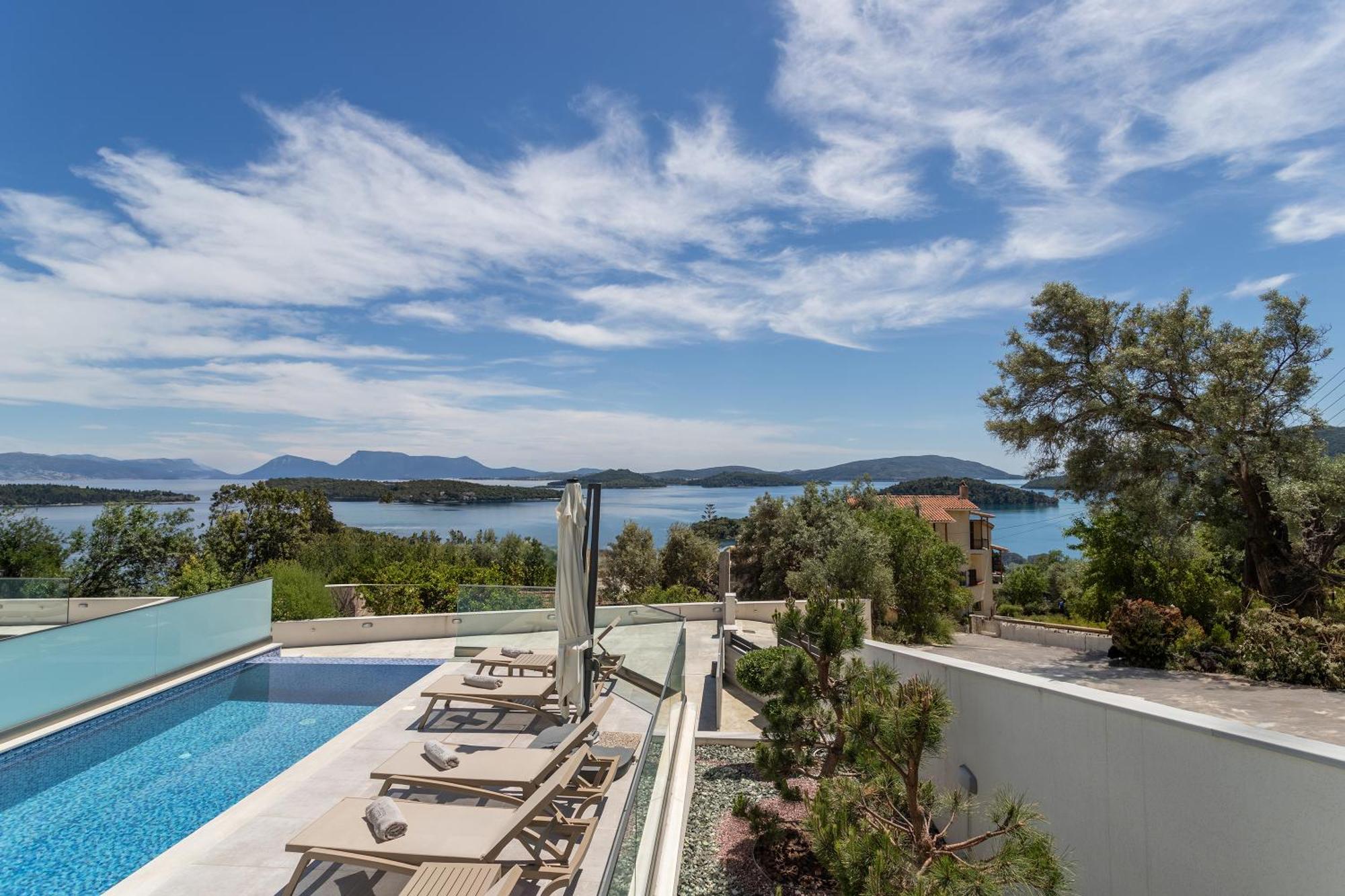 Diamond Blue Villas Lefkada Nydri  Bagian luar foto